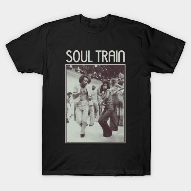 soul train party classic tee 70s T-Shirt by Deconstructing Comics